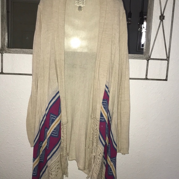 Billabong lightweight open draped sweater - Picture 7 of 8